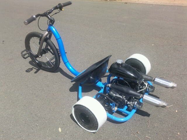 powered drift trike